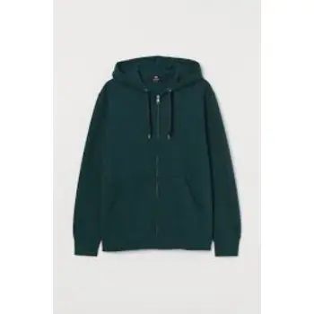 Regular Fit Zip through hoodie 